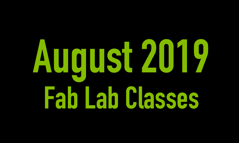 August 2019 classes