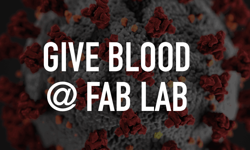 Give blood at Fab Lab Suncoast Blood Bank Blood Drive