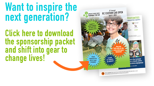 Download the RC Car sponsorship packet and change lives!