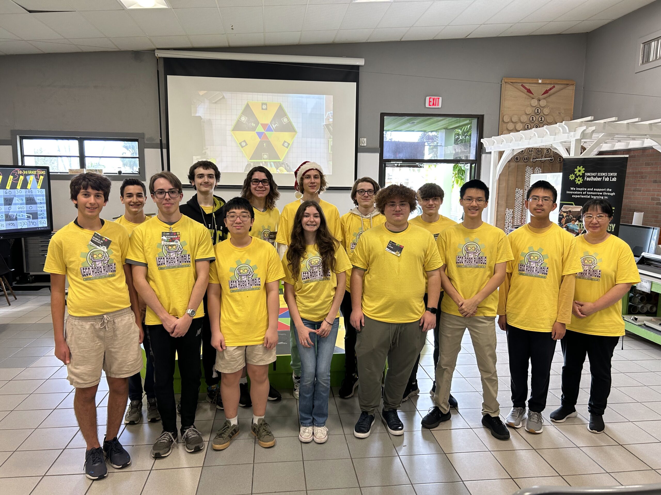 2024-25 LEGO RoboRumble Committee 2024-25 LEGO RoboRumble Committee poses together after the competition